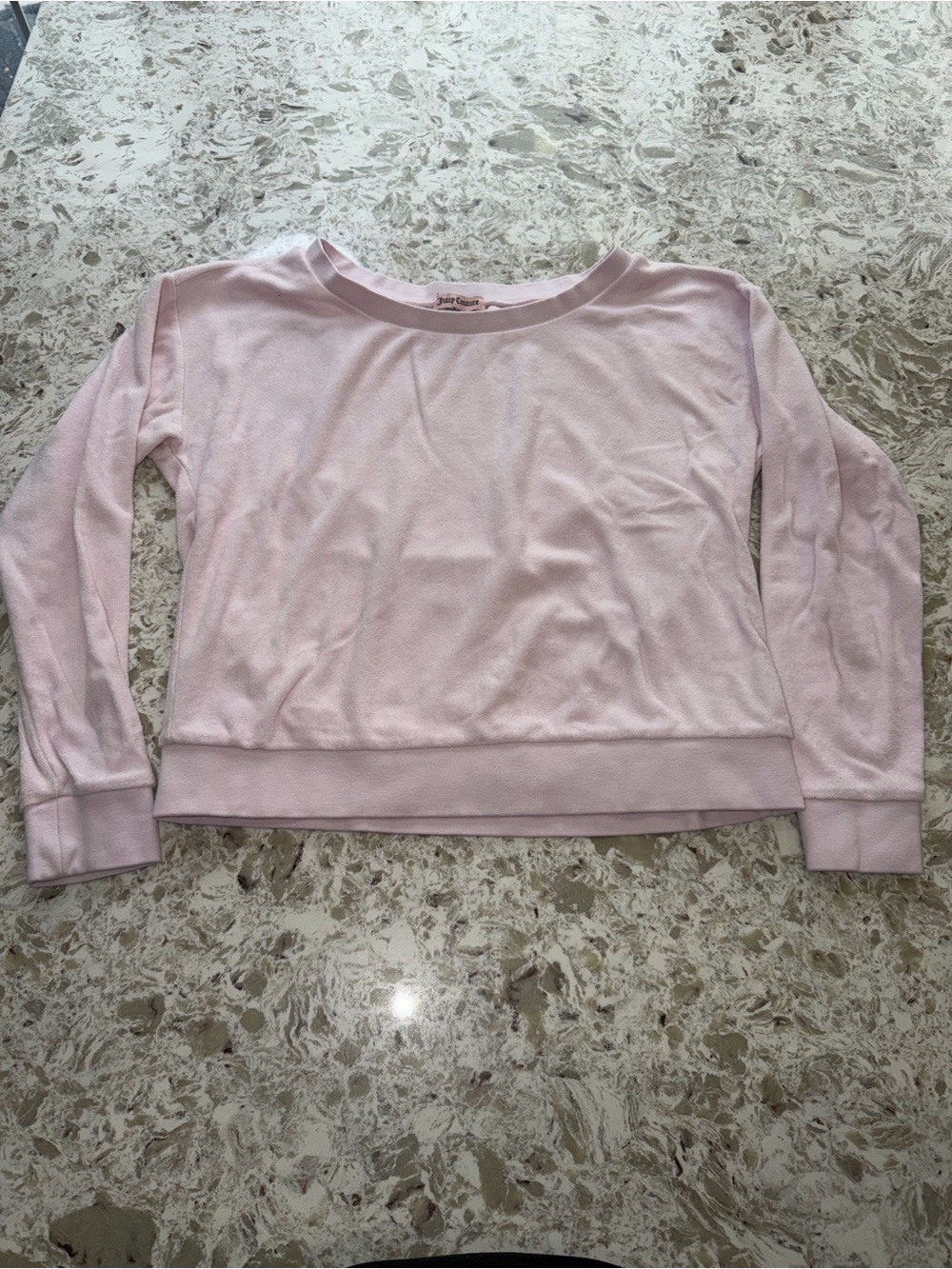 Juicy Couture Light Pink Crewneck Sweatshirt